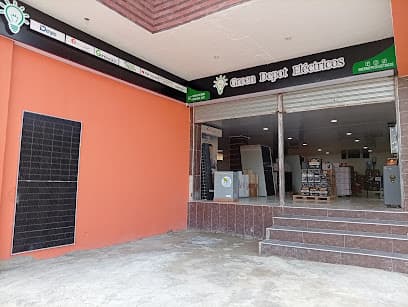 Fachada de la tienda de Green Depot en Neiba