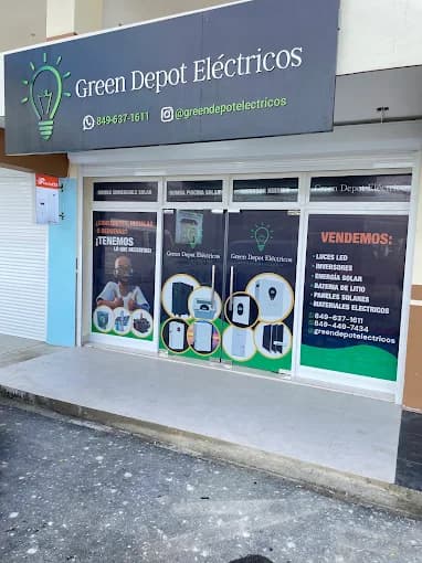 Fachada de la tienda de Green Depot en Santo Domingo Norte