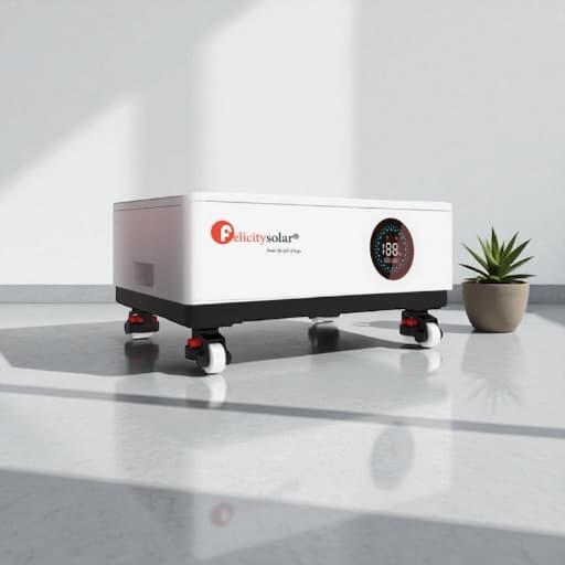 Bateria Felicity con BMS Solar 51.2V 100Ah 5.12kWh | Serie FLS