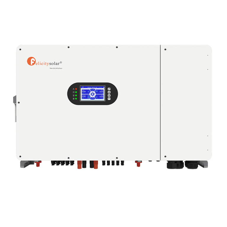 Inversor Híbrido Trifásico Felicity Solar 125kW Alto Voltaje (IVGM125KHP3G1)