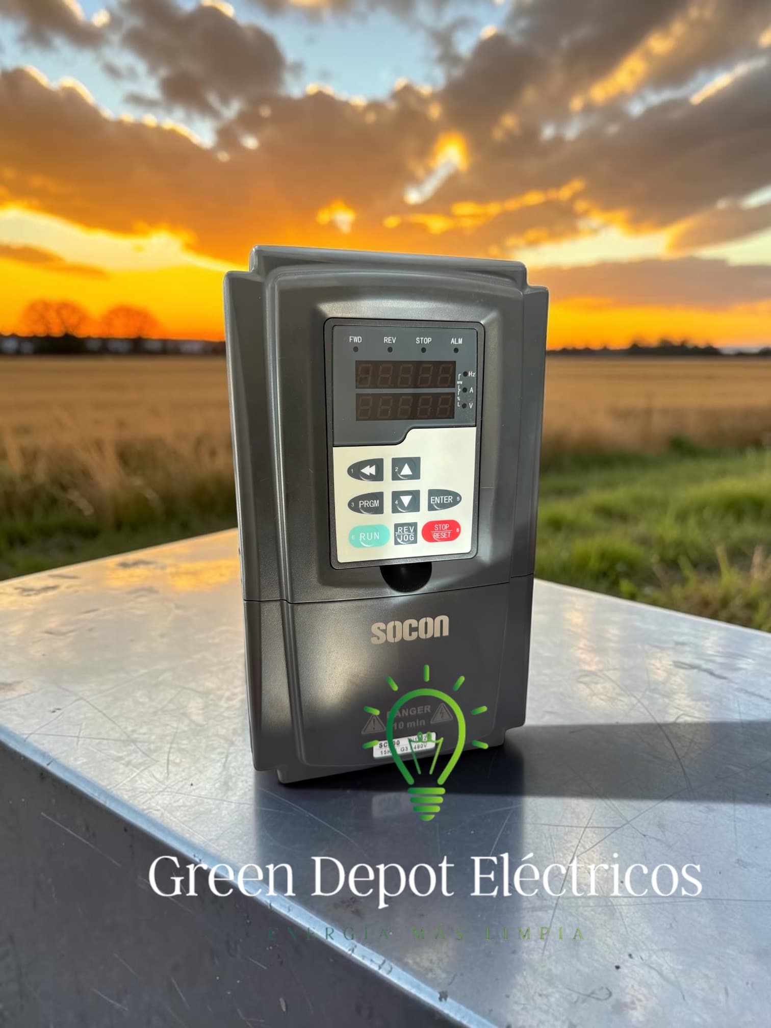 Variador de Bombeo Solar SOCON 7.5kw- 10 HP 380V | GDE