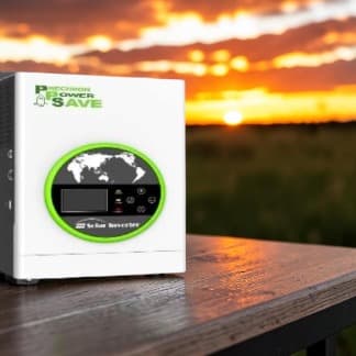 Inversor Solar Hibrido PPS 1kw 12V Off-LV Grid Alta Potencia Salida 110v-Onda Pura