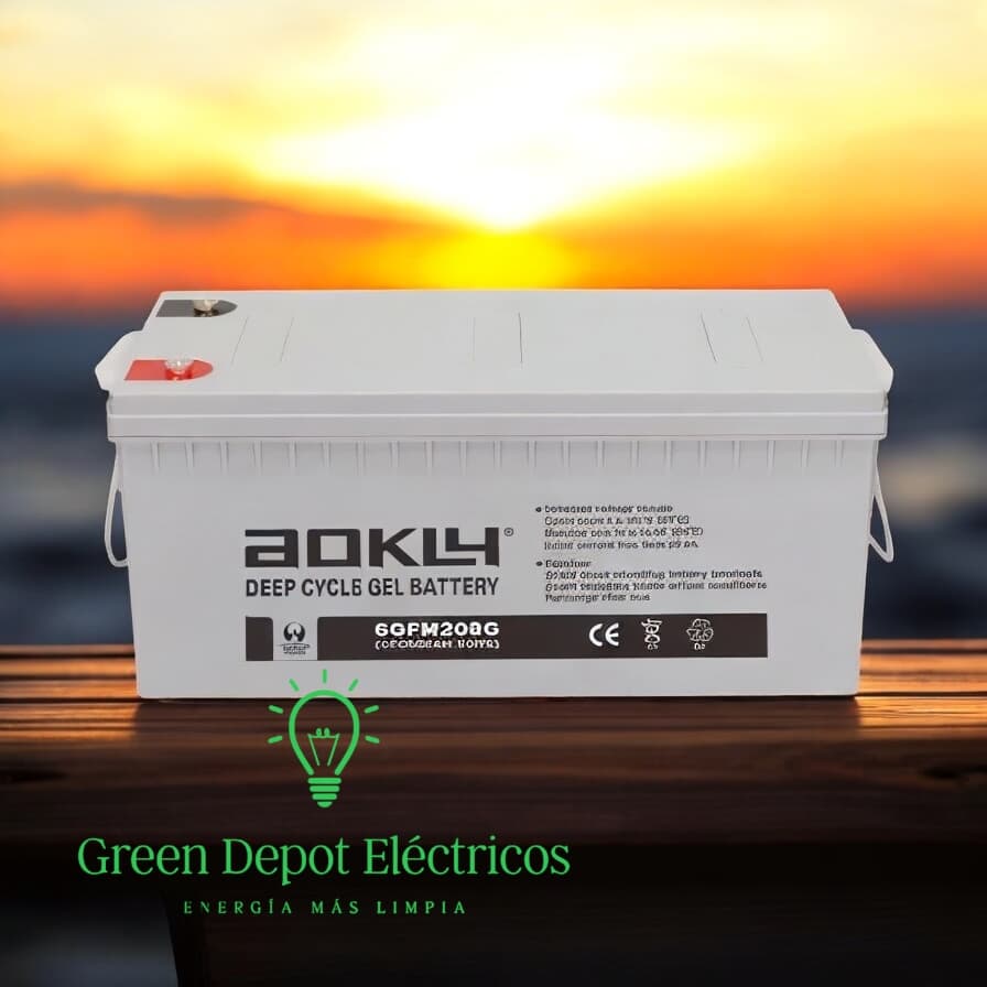 🔋 Batería de Gel Aokly 12V 100Ah