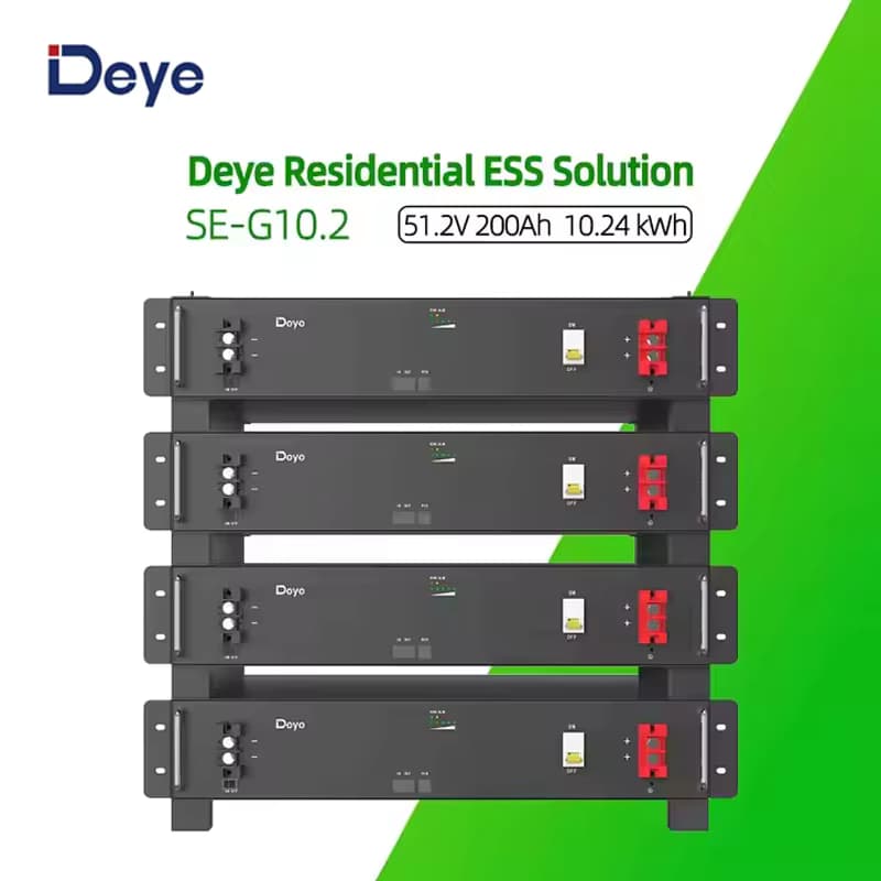 Batería de Litio Deye SE-G10.2 | 10.24kWh 51.2V LFP | Serie Spring