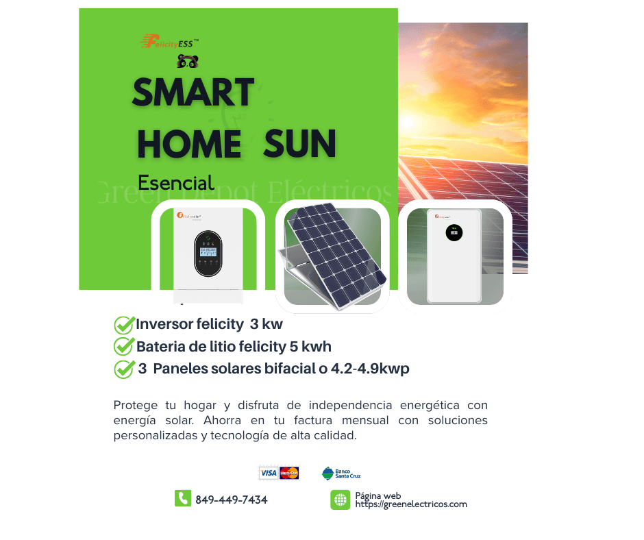 Kit Solar Felicity Esencial 3kW Rendimiento Superior