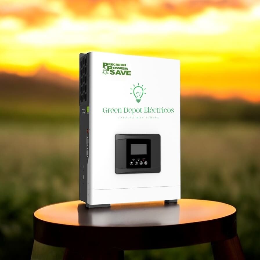 Inversor Solar Hibrido PPS 3kw 24V Off-LPH Grid Alta Potencia Salida 110v-Onda Pura