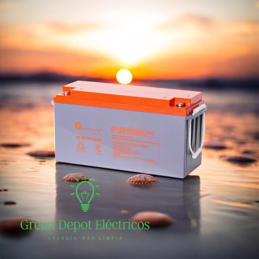 🛒 Batería de Respaldo Felicity Gel 12V 150Ah | Ideal para Paneles Solares