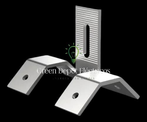 Anclaje Trapezoidal Vertical Gancho Para Aluzinc